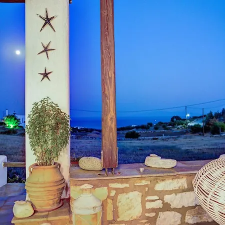 White And Blue Villa Drios